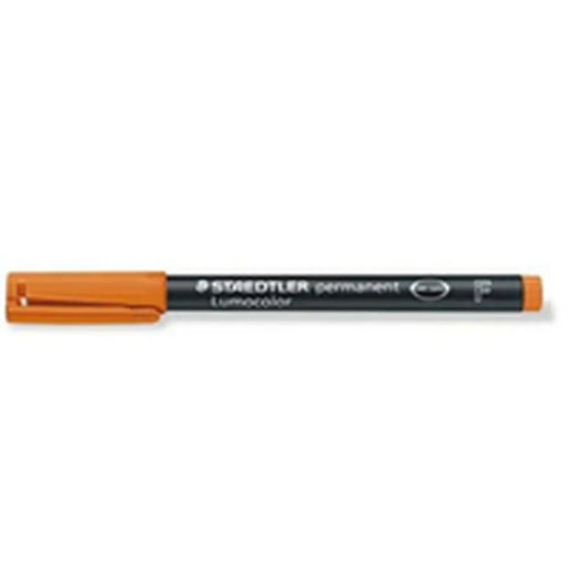 Перманентен флумастер Staedtler 318-4 Оранжев 0,6 mm 10