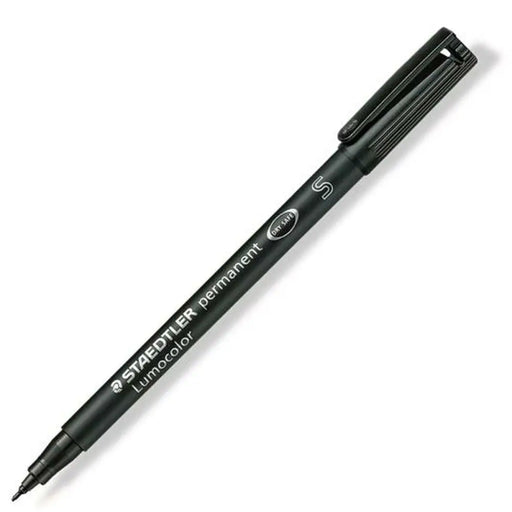Перманентен флумастер Staedtler Lumocolor 313-9 S Черен (10