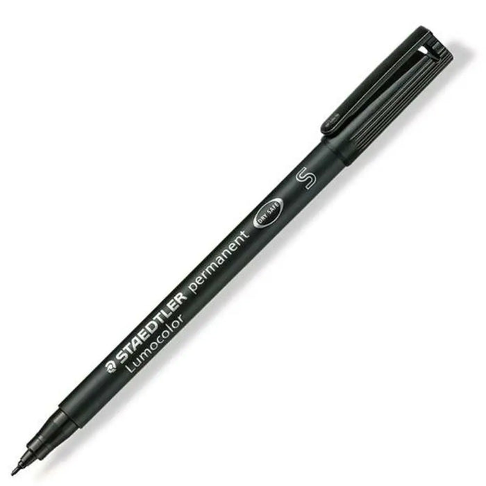 Перманентен флумастер Staedtler Lumocolor 313-9 S Черен (10