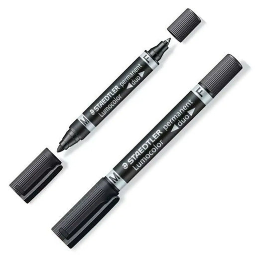 Перманентен флумастер Staedtler Lumocolor 348-9 Черен (10