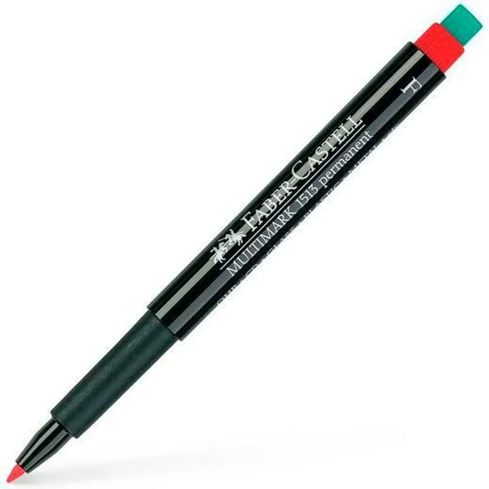 Перманентен флумастер Faber-Castell Multimark 1513 F Червен