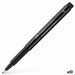 Перманентен флумастер Faber-Castell Pitt Artist Черен (10