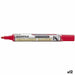 Перманентен флумастер Pentel NLF50 Червен 12 Части (12 броя)