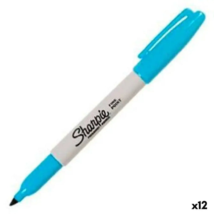 Перманентен флумастер Sharpie Син 1,4 mm (12 броя)