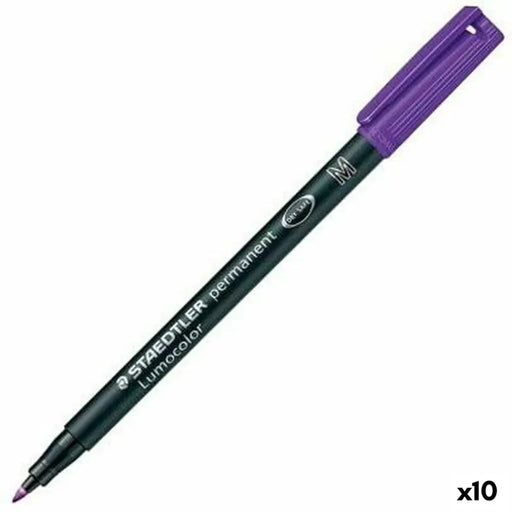 Перманентен флумастер Staedtler Lumocolor 317-6 M Виолетов