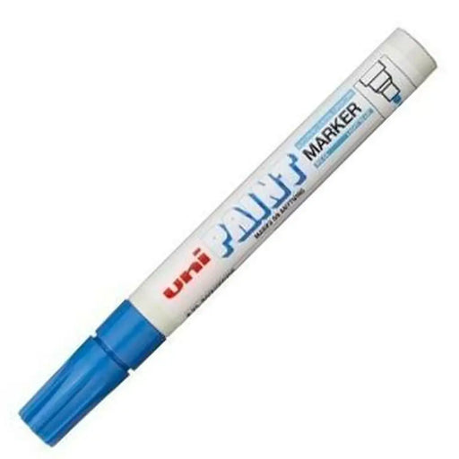 Перманентен флумастер Uni-Ball PX-20 Син (12 броя)