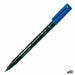 Перманентен флумастер Staedtler Lumocolor 313-3 S Син (10