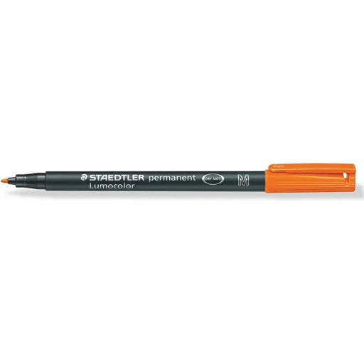 Перманентен флумастер Staedtler Lumocolor 317 M Оранжев (10