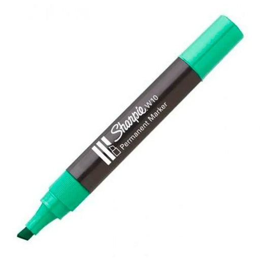 Перманентен флумастер Sharpie W10 Зелен 12 Части