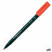 Перманентен флумастер Staedtler Lumocolor 313-2 S Червен