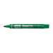 Перманентен флумастер Pentel N50-BE Зелен 12 Части