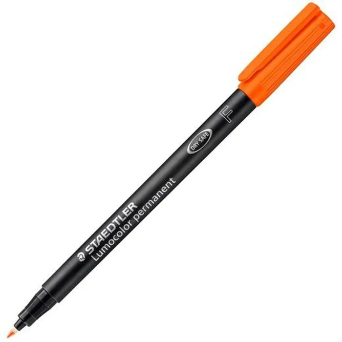 Перманентен флумастер Staedtler 318-4 Оранжев 0,6 mm 10