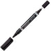 Перманентен флумастер Staedtler Lumocolor 348 Черен (10