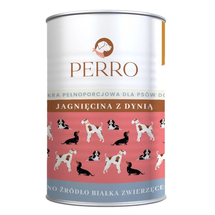 PERRO Агнешко с тиква - мокра храна за кучета - 400 г