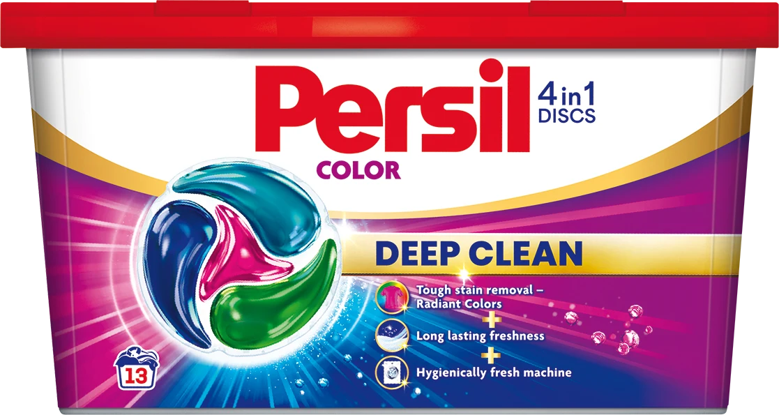 Дискове за пране Color Deep Clean 4in1, 13 пранета, 214,5 g