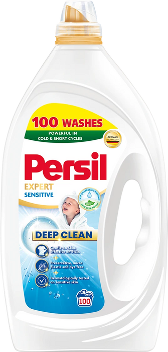 Гел за пране Expert Sensitive, 100 пранета, 4,5 l