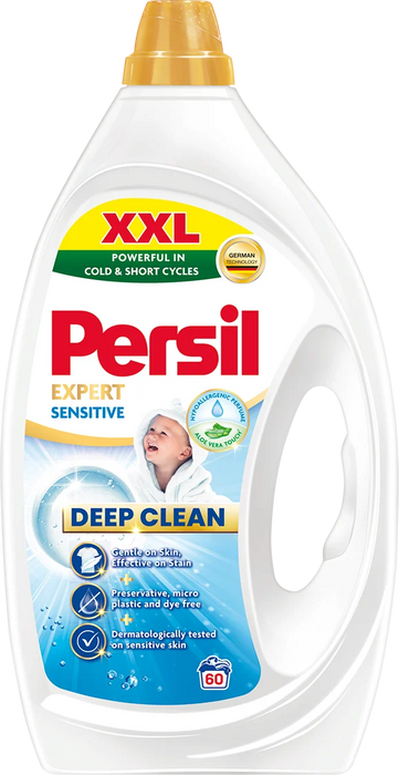 Гел за пране Expert Sensitive, 60 пранета, 2,7 l