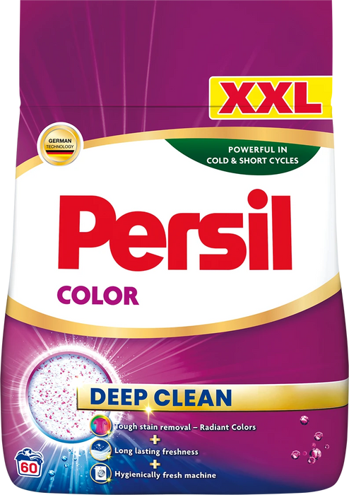 Прах за пране Color Deep Clean, 60 пранета, 3,3 kg