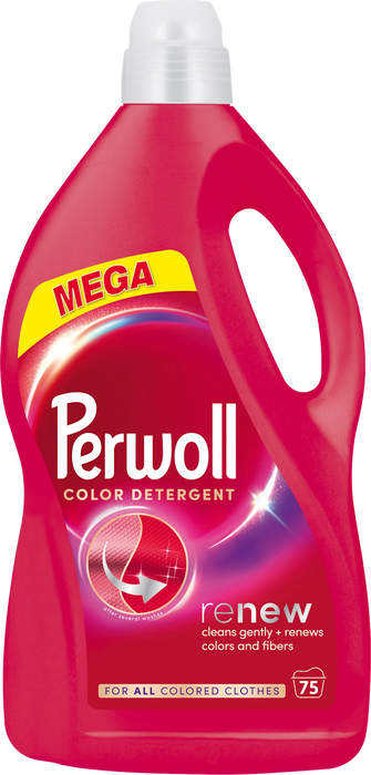Гел за пране Color, 75 пранета, 3,75 l