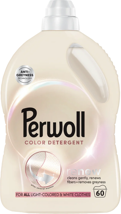 Гел за пране Light Colors, 60 пранета, 3 l