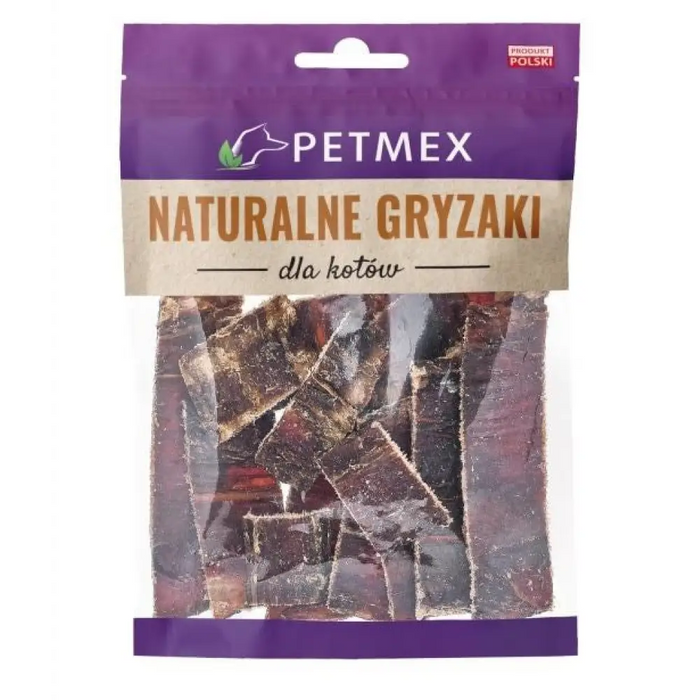 PETMEX Beef gullet strips - лакомства за котки - 40гр