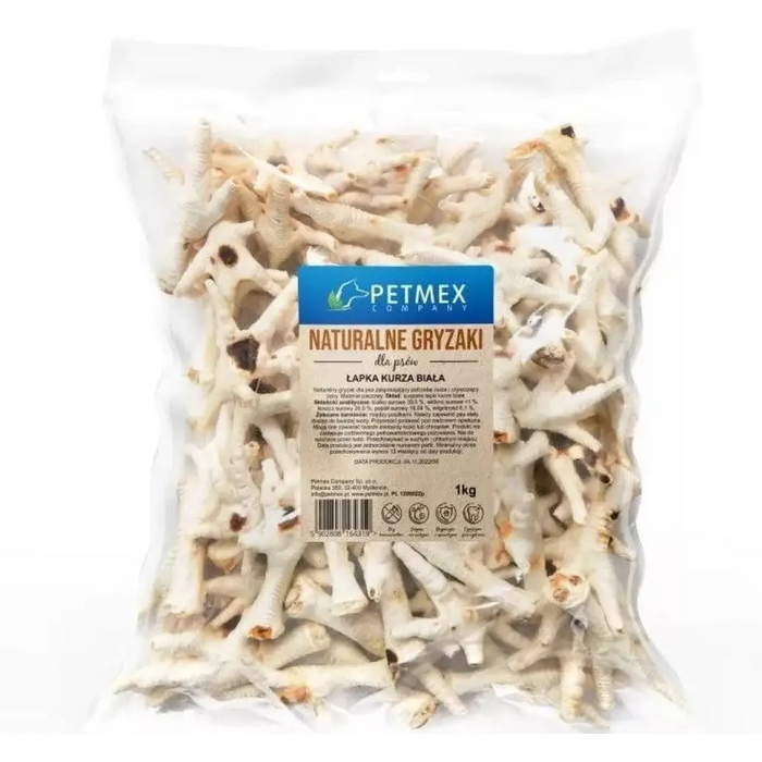 PETMEX дъвка за кучета Пилешка лапа -1000гр