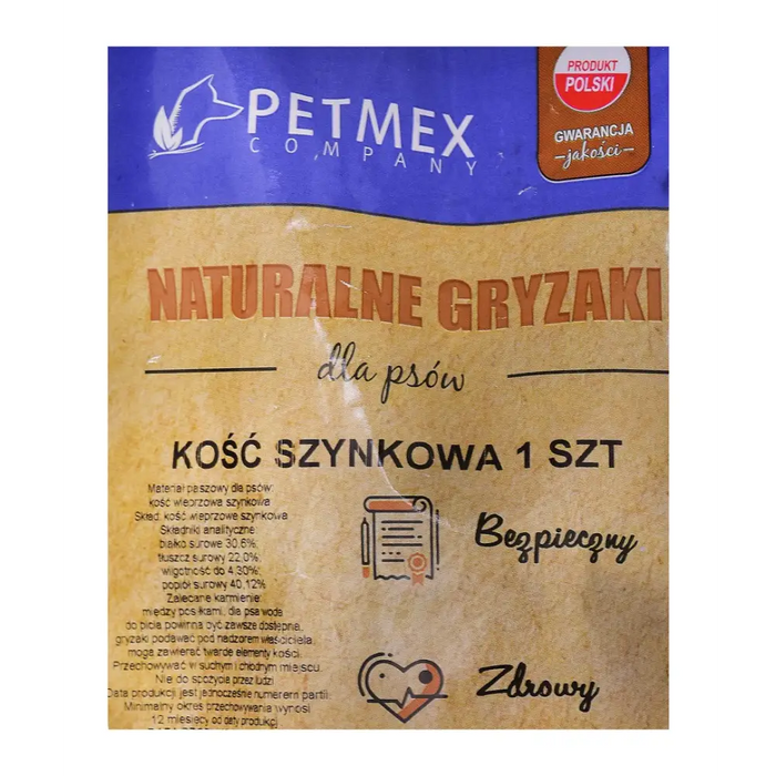 PETMEX Кост от шунка - кучешка дъвка - 1 бр.