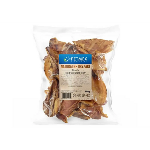PETMEX Свински уши - дъвка за кучета - 20 бр.