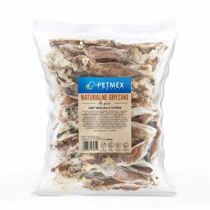 PETMEX заешки уши с козина – лакомство за кучета – 200 г