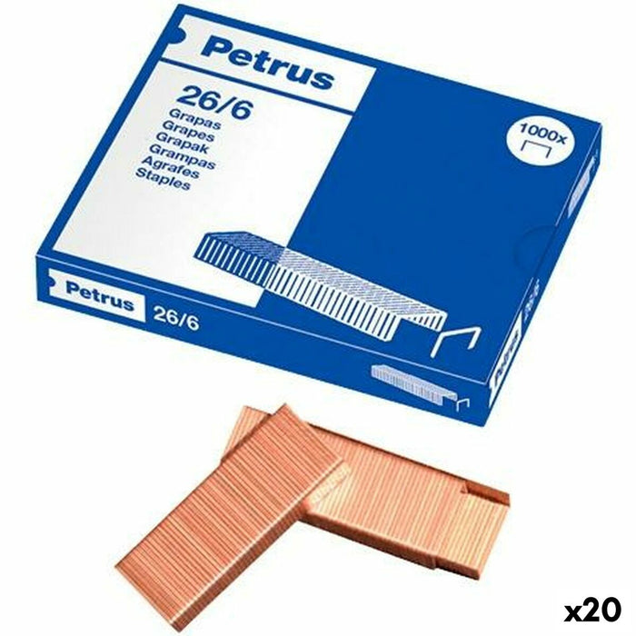 Ключалки Petrus 26/6 6 mm 1000 Части (20 броя)