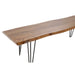 Пейка DKD Home Decor 160 x 46 x 46 cm Естествен Черен