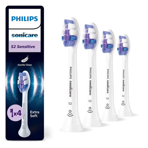PHILIPS 4бр глава за четка за зъби Sonicare Sensitive 4бр