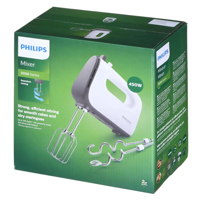 Philips 5000 series HR3741/00 миксер Ръчен миксер 450 W Бял