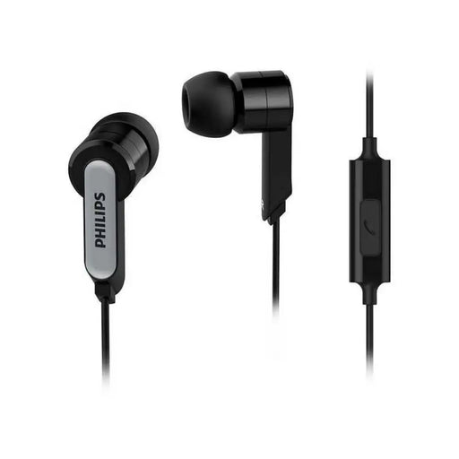 Philips Headphones with mic 1.2 m cable length black