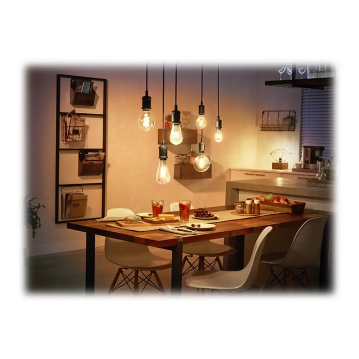 PHILIPS HueW 7W Fil ST72 EUR E27