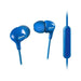 Philips In-ear headphones with mic 8,6mm drivers blue
