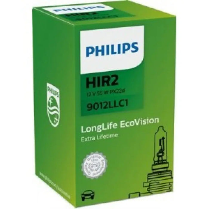 PHILIPS LONGLIFE HIR2 3200K 55W 12V CARTON BOX 1 PCS