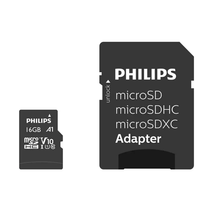 Philips Micro SDHC Card 16GB Class 10