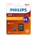Philips Micro SDHC Card 64GB Class 10 UHS-I U3 V30 A1