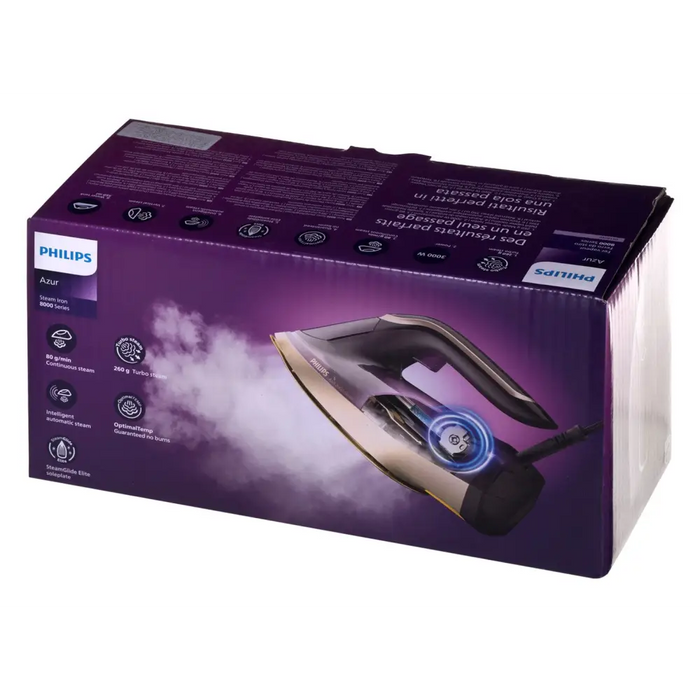 PHILIPS Парна ютия Series 8000 80g/min 260g парен удар