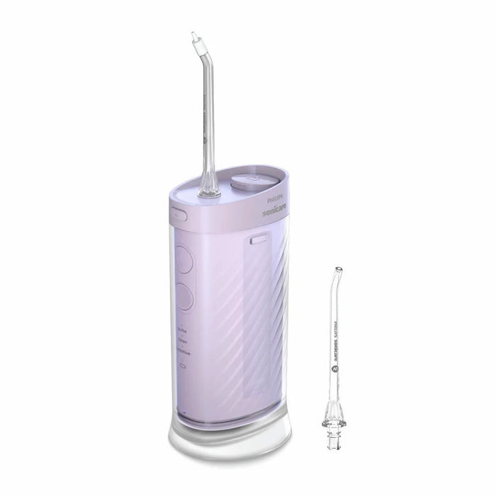 Зъбен душ Sonicare Compact Flosser, лилав цвят, 1 бр