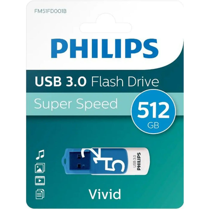 Philips USB 3.0 512GB Vivid Edition