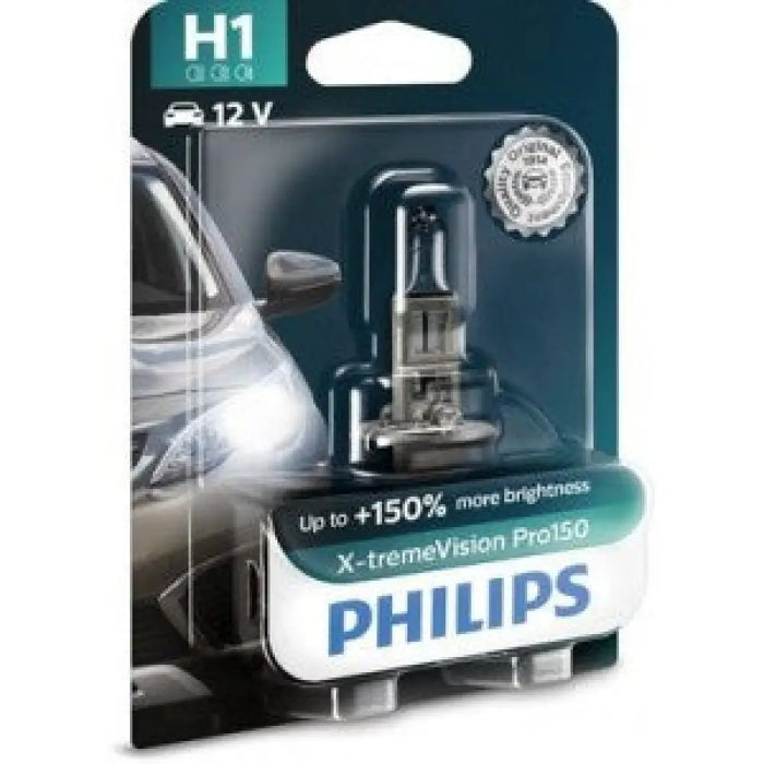 PHILIPS X-TREMEVISION PRO150 H1 3400K 55W 12V CARTON