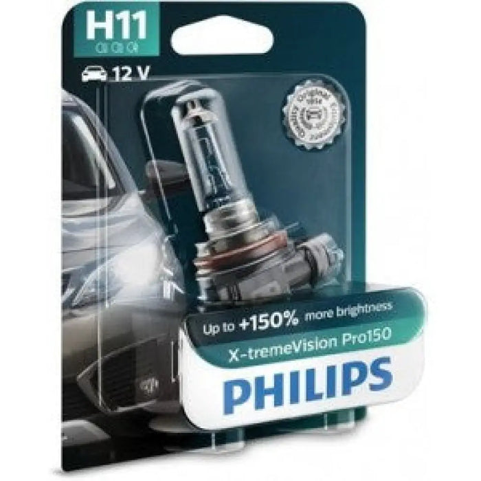 PHILIPS X-TREMEVISION PRO150 H11 3400K 55W 12V CARTON