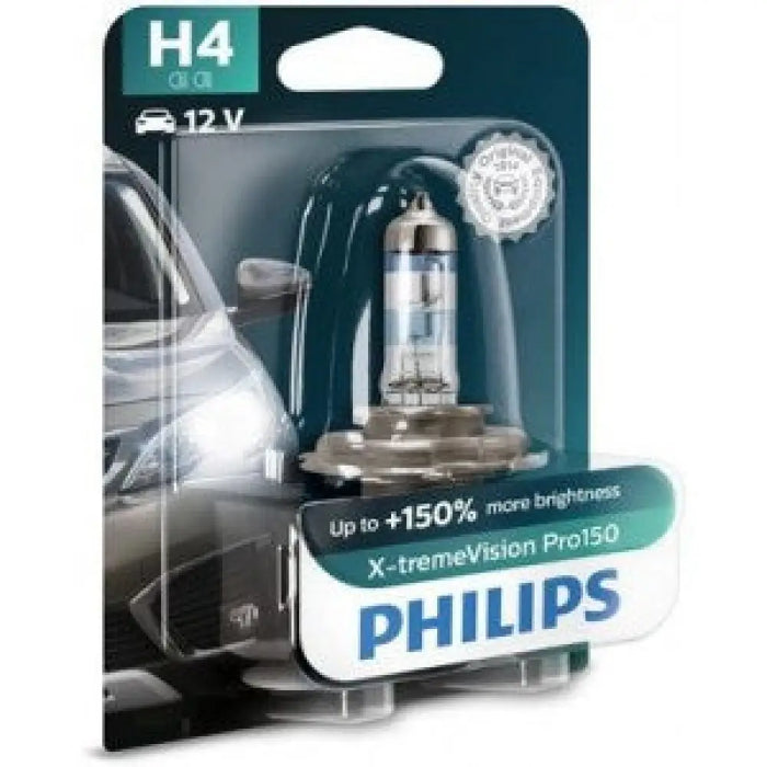 PHILIPS X-TREMEVISION PRO150 H4 3400K 55W/60W 12V CARTON