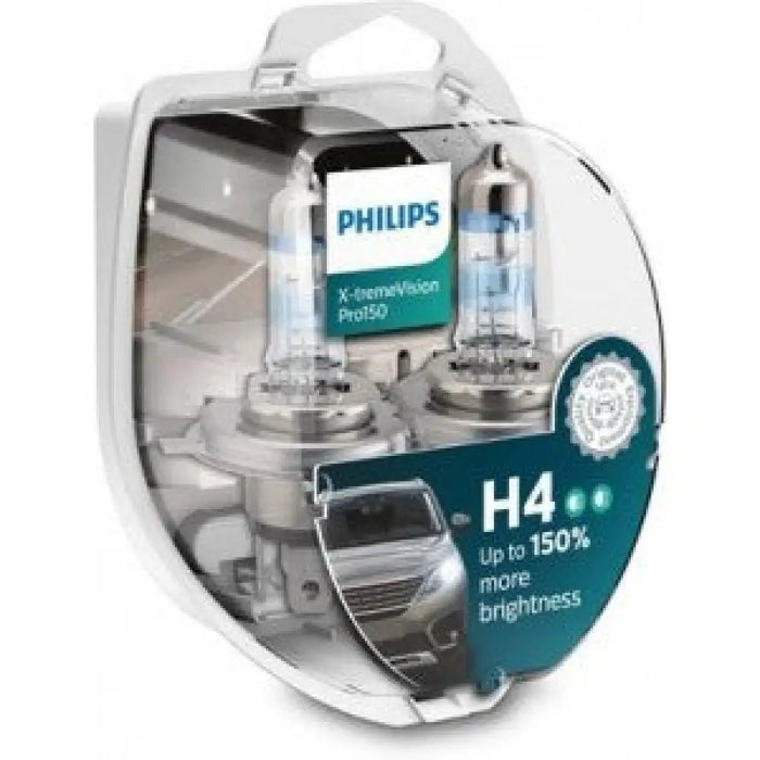 PHILIPS X-TREMEVISION PRO150 H4 3400K 55W/60W 12V CARTON