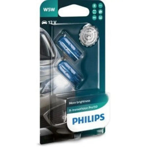 PHILIPS X-TREMEVISION PRO150 W5W 3400K 5W 12V CARTON
