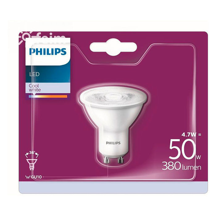 LED КРУШКА PHILIPS GU10 4.7W 380LM 4000K