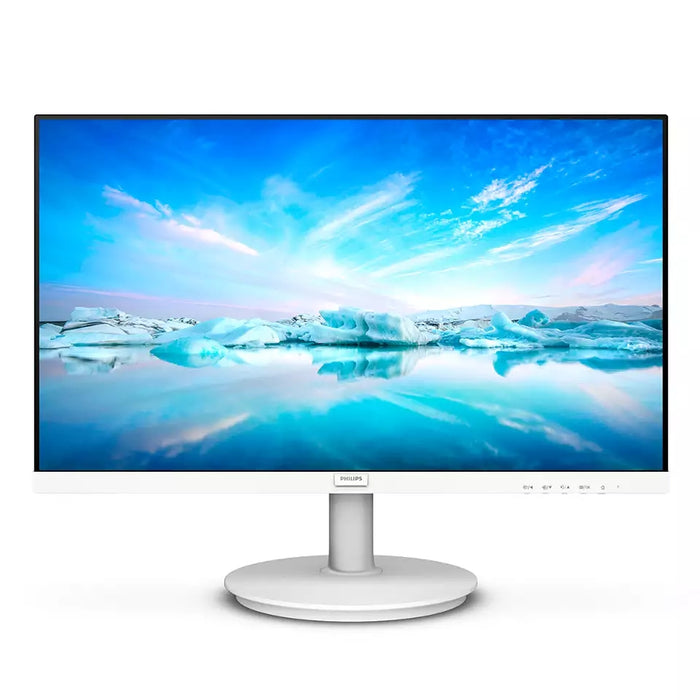 Philips 241V8AW, 23.8" IPS WLED, 1920x1080@75Hz, 4ms GtG, 250cd m/2, 1000:1, Mega Infinity DCR, Adaptive Sync, FlickerFree, Low Blue Mode, 2Wx2, Tilt, D-SUB, HDMI, Бял