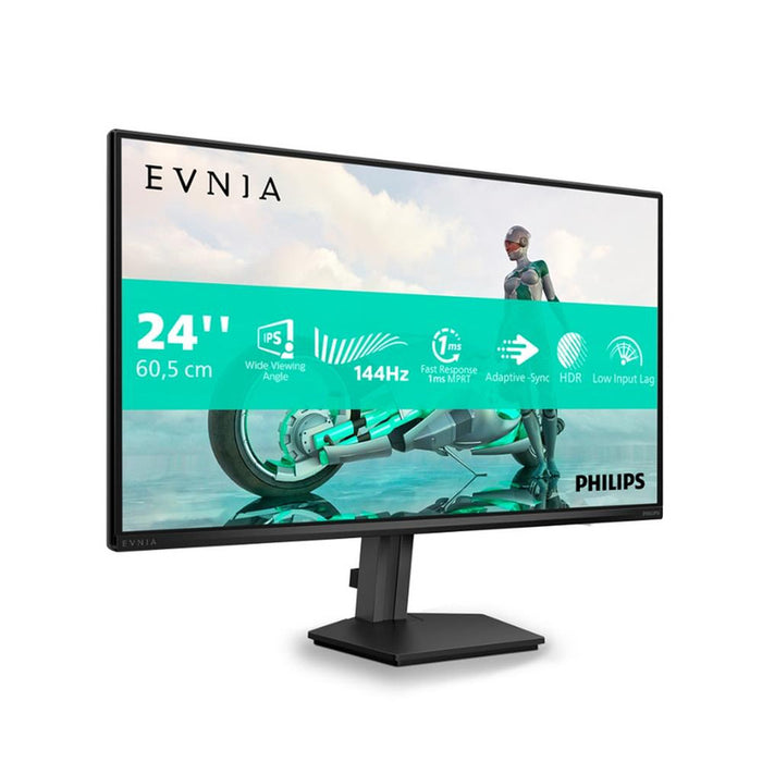 Philips 24M2N3200NF, 23.8" IPS WLED, 1920x1080@144Hz, 4ms GtG, 0.5ms MPRT, 300cd m/2, 1000:1, Mega Infinity DCR, Adaptive Sync, FlickerFree, LowBlue режим, Накланяне, HDMI, DP